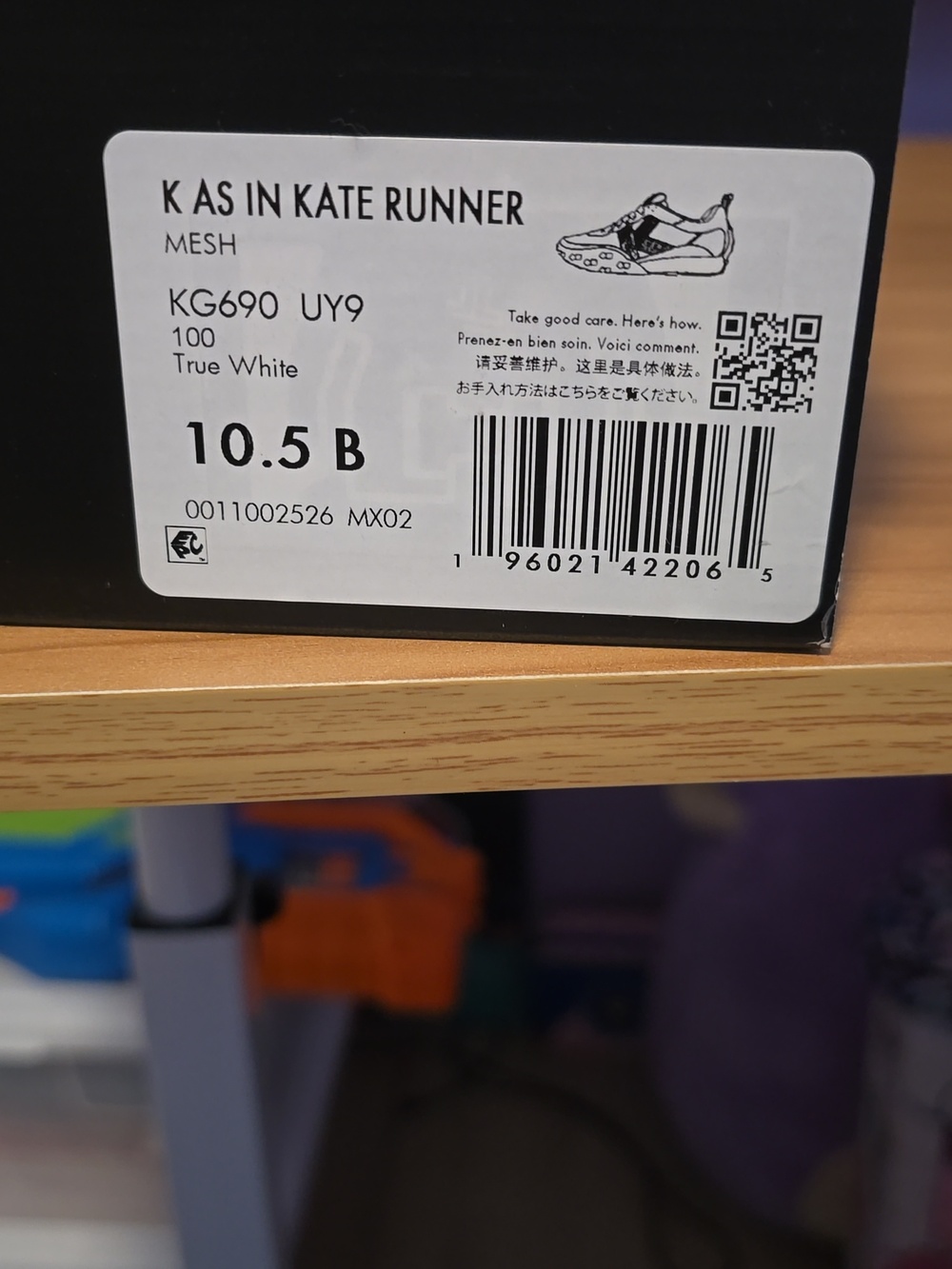 K AS IN KATE RUNNER SNEAKERS - Picture 7 of 8
